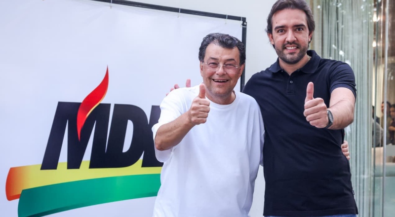 Deputado Thiago Abrahim se filia ao MDB e reforça alinhamento com Eduardo Braga no Amazonas