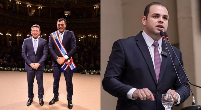 Wilson Lima e Tadeu de Souza renunciam aos cargos; Roberto Cidade é o novo governador do AM