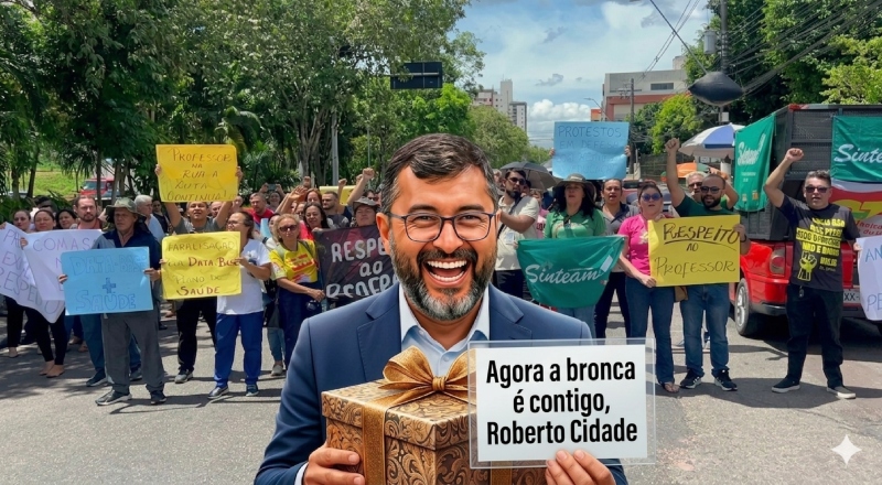 “Presentão” de despedida: Wilson Lima corta plano de saúde de professores antes de deixar o Governo do AM