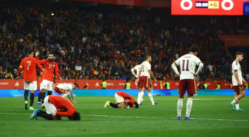 Fifa abre processo contra federação da Espanha por racismo em jogo contra o Egito