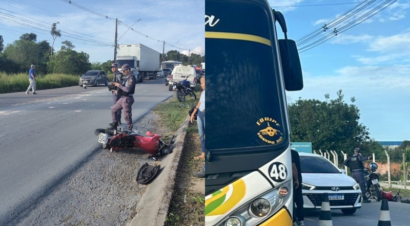Urgente: grave acidente entre motoqueiros termina em morte no Distrito Industrial; veja vídeos