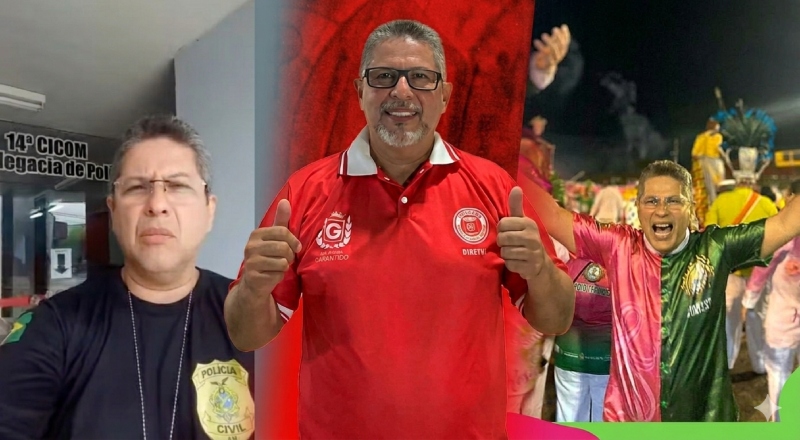 Policial que ameaçou arrancar a cabeça da ex-mulher foi presidente da Vitória Régia e faz parte da cúpula do Boi Garantido