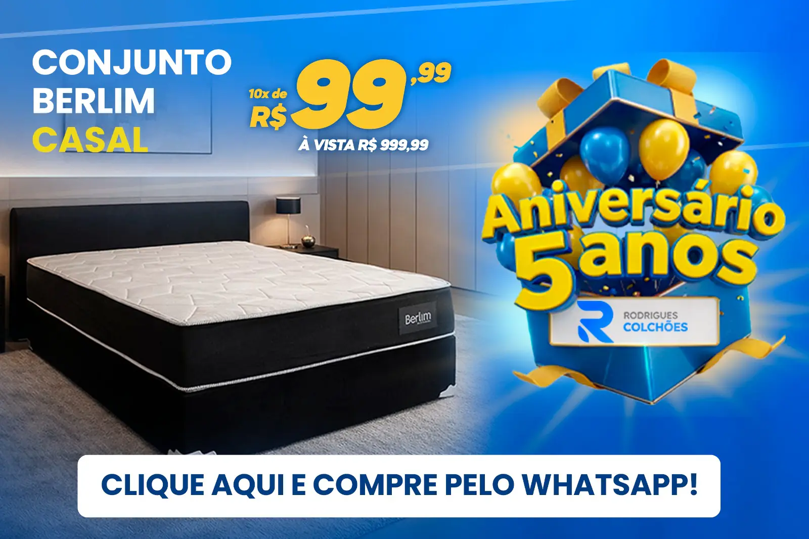 Banner Rodrigo Colchões