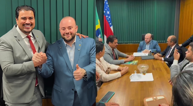 Prefeito Thomé Neto garante R$ 5 milhões em recursos federais para Autazes após agenda em Brasília