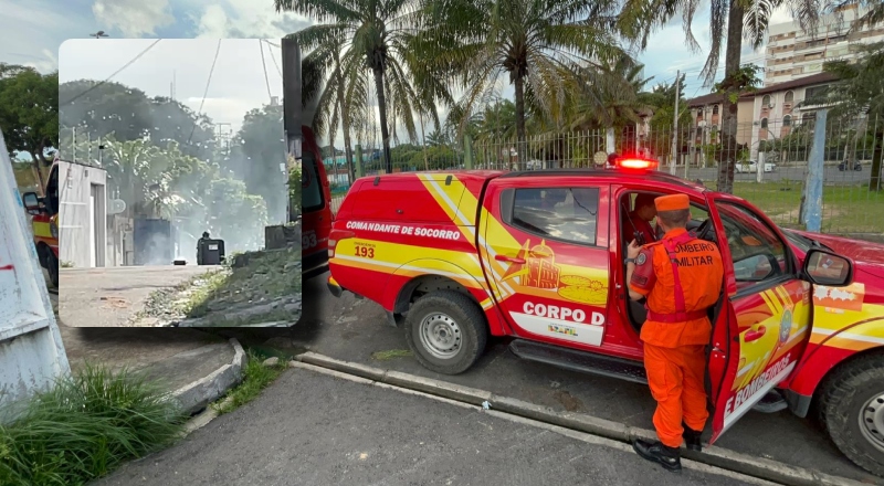 Urgente: bomba explode após ser encontrada na casa de idoso no Parque 10; veja vídeo