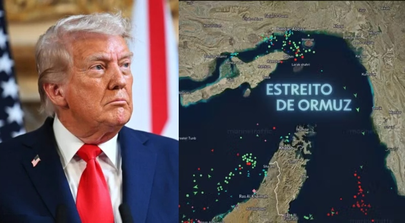 Trump afirma que começou o processo de “limpeza” de minas no Estreito de Ormuz