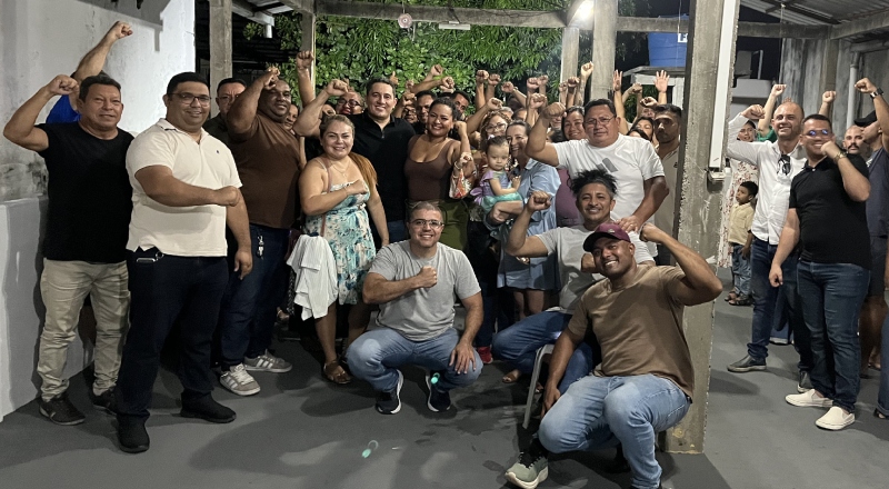 Em encontro marcado por diálogo e união, Simão Peixoto reúne mais de 100 lideranças na Zona Norte de Manaus