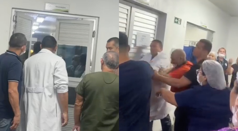 Confusão por atendimento no SPA do Alvorada termina em “porradão”; veja vídeo