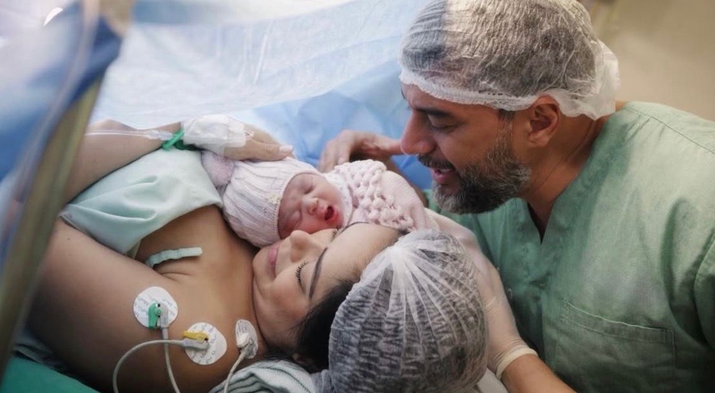 Wilson Lima anuncia nascimento do quarto filho: “Helena chegou”