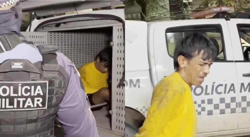Homem é preso com drogas na Zona Leste de Manaus; veja vídeo