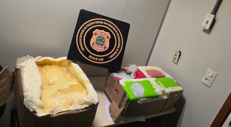 Mulher é presa com 26kg de maconha no Aeroporto Internacional de Manaus