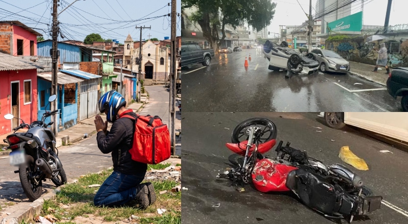 “Ore antes de sair de casa”: mortes no trânsito de Manaus disparam 34% em 2026