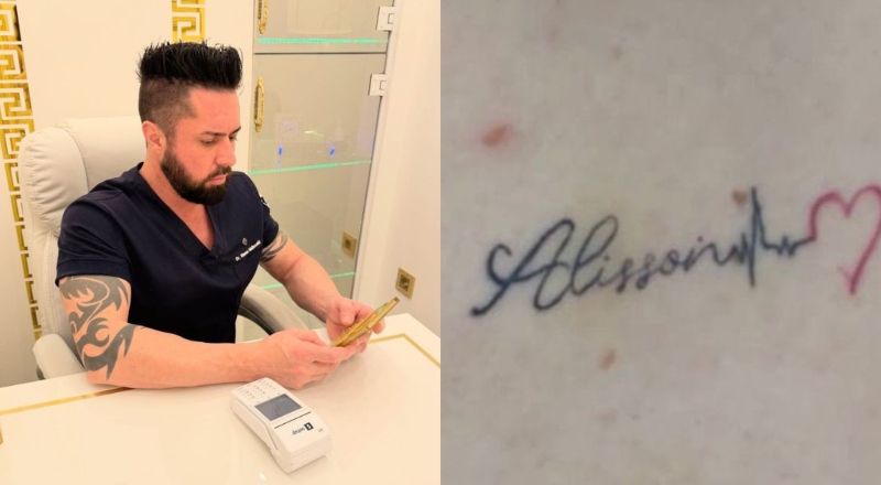 Dentista é preso após manter mulher em cárcere privado e obrigá-la a fazer tatuagens com seu nome