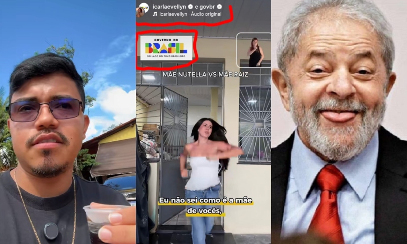 Humorista diz que blogueira não recebe dinheiro público e descobre que ela faz publi para o governo Lula