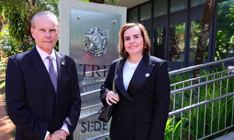 Presidente do TCE-AM prestigia posse da nova mesa diretora do Tribunal Regional Federal da 1ª Região