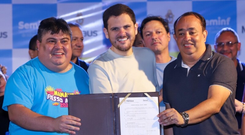 Prefeito Renato Junior assina primeira ordem de serviço e inicia revitalização no Castanheira