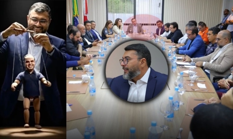 Wilson Lima volta à Sede do Governo e levanta suspeitas de comando paralelo com Roberto Cidade sendo marionete