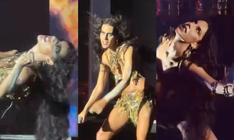 Vídeos de perfomances de Marina Sena viralizam e internautas garantem: “Ela tá incorporada!”; veja vídeos