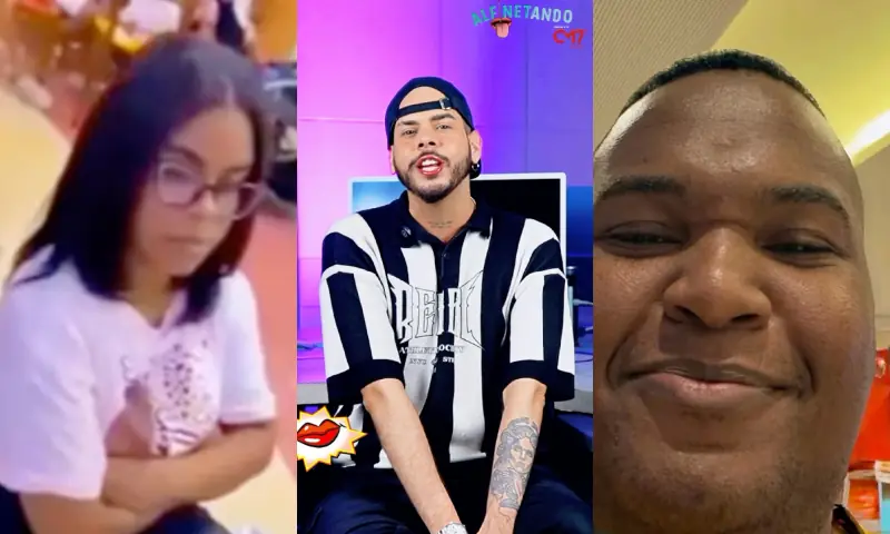 Barraco: blogueiro encontra o namorado com novinha e faz auê em shopping
