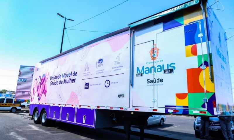 Confira os locais e datas de atendimento das Unidades Móveis de Saúde da Mulher em Manaus