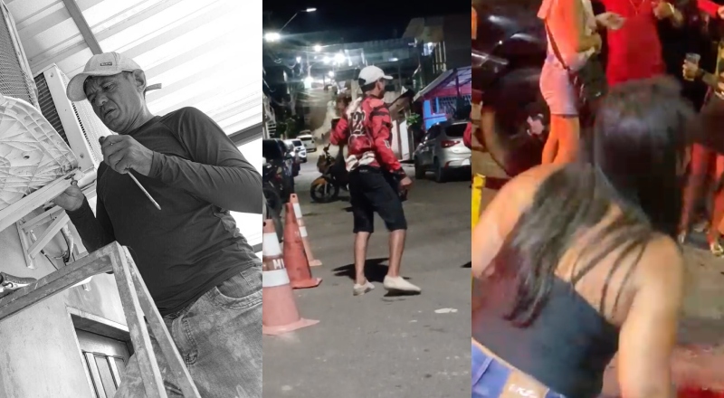 “Mataram o meu marido!”: esposa se desespera após ver mototaxista que tentou apartar briga ser esfaqueado no Mauazinho; veja vídeo