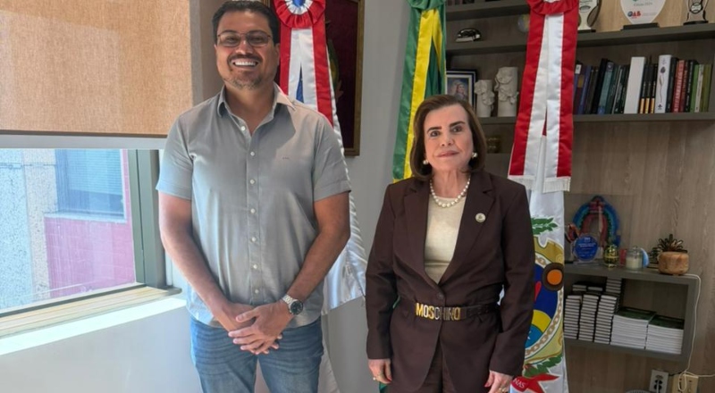 Prefeito de Autazes, Thomé Neto, fortalece diálogo institucional em encontro com a presidente do TCE-AM, Yara Lins