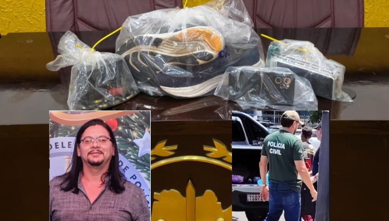 Terceiro policial civil é preso e amplia escândalo de extorsão em Manaus