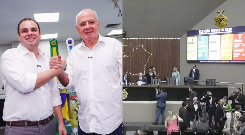 Roberto Cidade é eleito governador do Amazonas por unanimidade na Aleam; veja vídeo