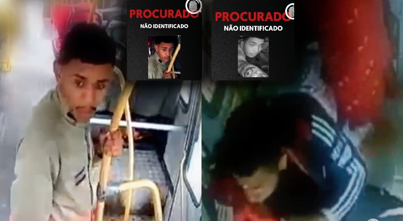 Criminosos que aterrorizaram passageiros da linha 126 seguem foragidos; Polícia Civil pede ajuda; veja vídeo