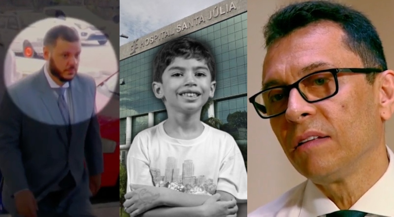 Caso Benício: diretores do Hospital Santa Júlia são indiciados por homicídio culposo em Manaus; veja vídeo