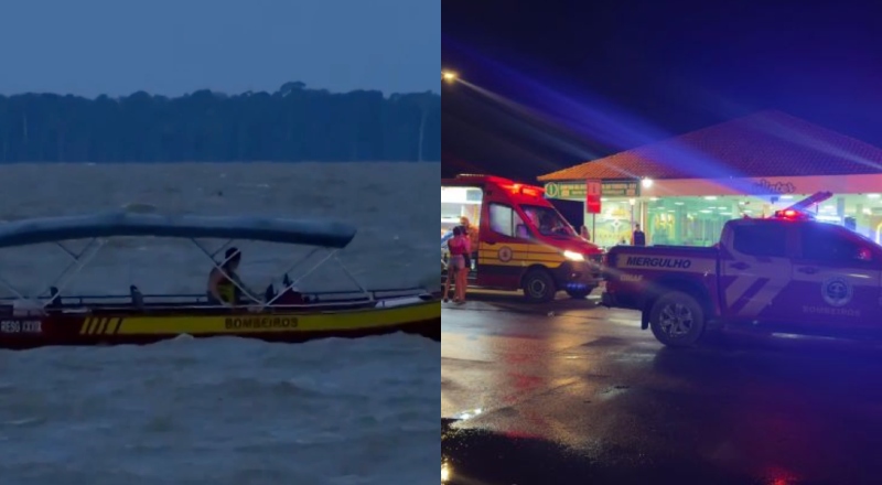 Estudante morre afogado durante comemoração com colegas no rio Amazonas
