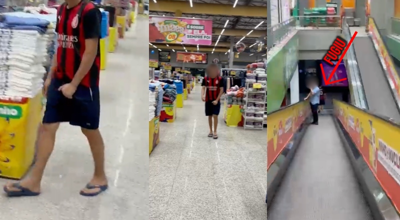 Mulher grita por socorro no DB do Japiim após homem esfregar as partes íntimas na frente dela; veja vídeo