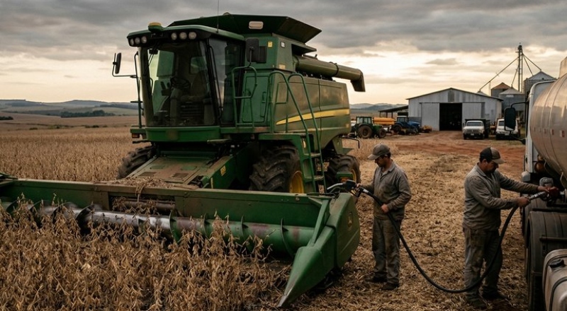 Alta do diesel gera prejuízo de R$ 7,2 bilhões ao agronegócio