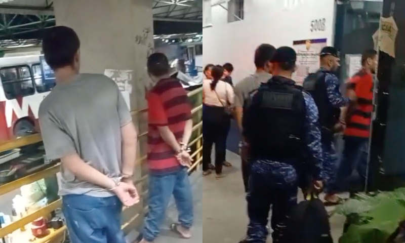 Guarda Municipal prende dupla por suspeita de roubo no T3, em Manaus; veja vídeo