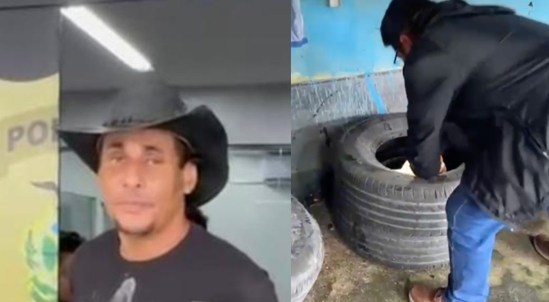 “Matou por R$ 7 mil”: polícia prende “Paulista Boiadeiro”, assassino de mecânico no bairro Colônia Terra Nova; veja vídeo