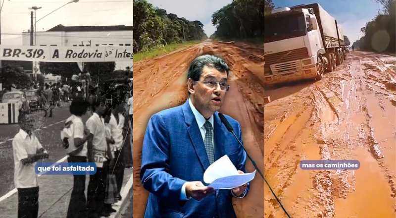 Eduardo Braga expõe a luta e o drama pela BR-319: “Não é sobre estrada, é sobre dignidade”; veja vídeo