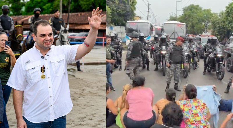 ‘Mão de Ferro’: gestão do Governador Roberto Cidade transfere PMs para novo presídio na BR-174; veja vídeo