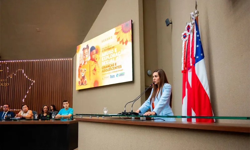 Débora Menezes destaca apoio a crianças vítimas de violência após morte de recém-nascida em lixão no AM