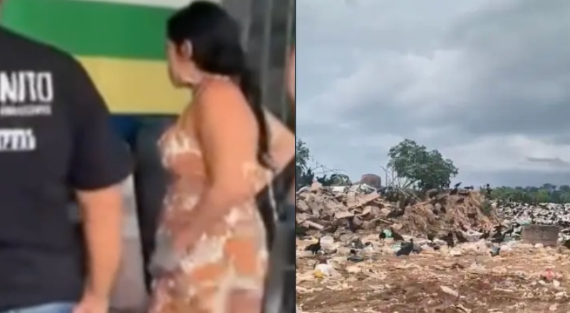 Urgente: mãe que jogou bebê no lixão de Manacapuru é presa; veja vídeo