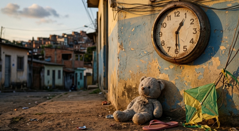 O relógio da violência: a cada 6 minutos, uma criança é estuprada no Brasil