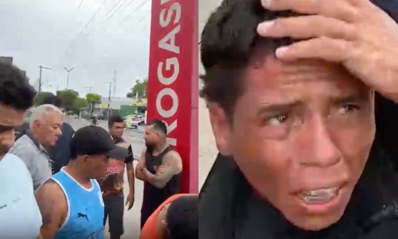 Suspeito de roubos recebe ‘carinho da população’ na zona sul de Manaus; veja vídeo