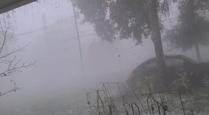 Tempestades com granizo atingem a Flórida e colocam regiões sob alerta