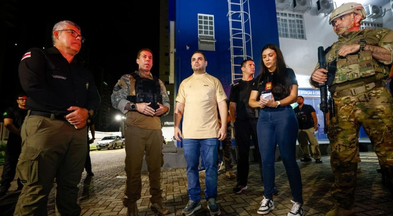 Governador Roberto Cidade acompanha início de operação do Dia D contra exploração sexual infantil no AM