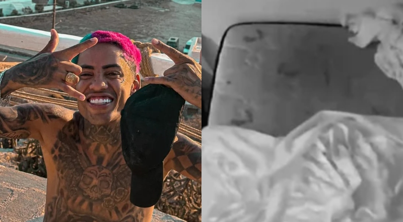 Vídeo mostra momento em que ator pornô tenta assassinar a esposa dentro de casa: “eu te mato”; veja