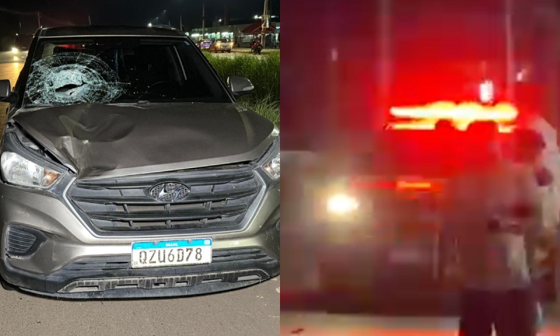 Urgente: idoso morre atropelado na AM-070 enquanto tentava atravessar a rodovia para comprar cigarro; veja vídeo