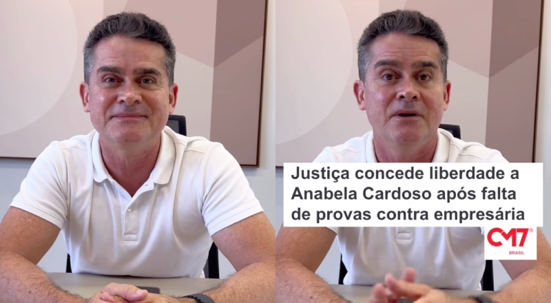 “A Justiça foi feita”: David Almeida fala sobre soltura de Anabela Freitas após decisão do STJ; veja vídeo