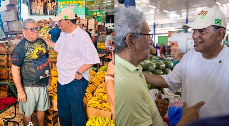 Eduardo Braga visita Manaus Moderna, conversa com trabalhadores e acompanha avanço do novo porto