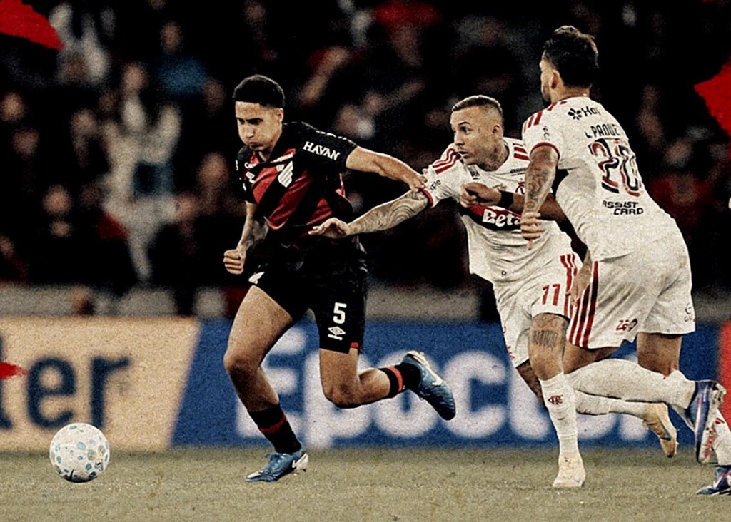 Flamengo tropeça diante do Athletico-PR e vê Palmeiras abrir vantagem no Brasileirão