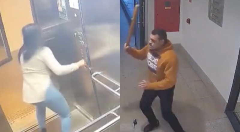 “Larga ela”: veja momento em que manobrista impede homem de matar a ex-esposa