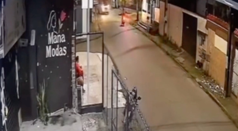 Vídeo mostra momento exato de acidente que matou motoqueiro no Nova Esperança; veja